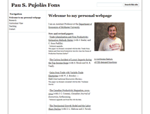 Tablet Screenshot of pau.pujolasfons.com